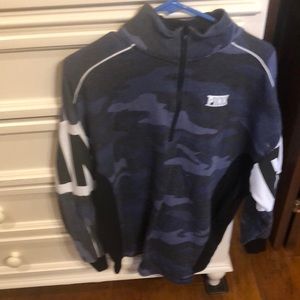 Blue camo sweatshirt